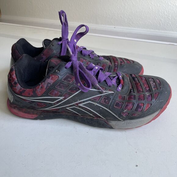 Reebok Shoes - Reebok CrossFit Nano Athletic Shoes Black‎ Red, Womens 11.5 / Men’s 10 *READ*